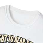 "Right to Bear Arms" Funny Patriotic Bear Graphic Tee